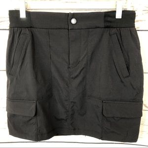 Athleta Trekkie Skort Six Pockets UPF Ripstop sz 4